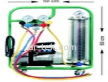 01 01 13 REFRIGERANT CHARGING STATION 2KG WITH VACUUM PUMP  